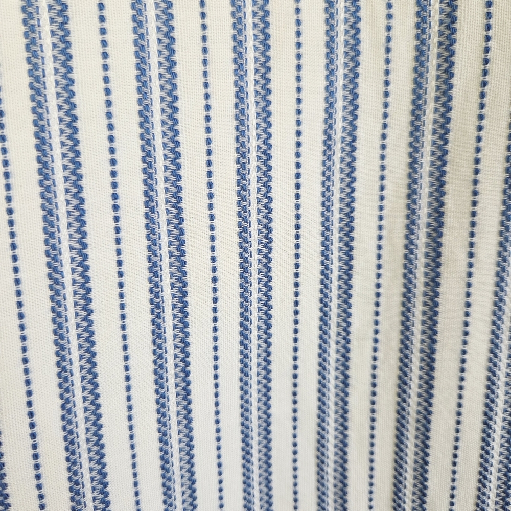 J.Crew Mercantile ✨️ Blue and White Striped Women's Dress with Belt Size M - Picture 3 of 10